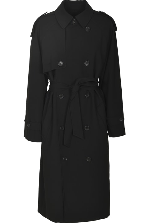 VIS A VIS for Women VIS A VIS Tie-waist Double-breasted Trench