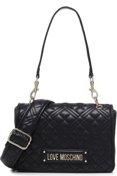 Fashion for Women Moschino Shoulder Bag With Quilted Logo