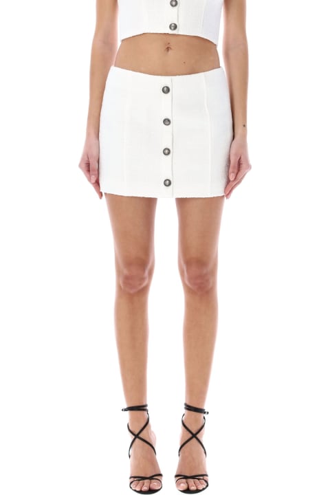 ウィメンズ Alessandra Richのスカート Alessandra Rich Tweed Boucle Mini Skirt