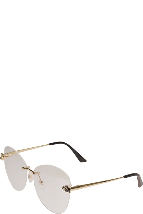 Eyewear for Women Cartier Eyewear Cat-eye Transparent Frame
