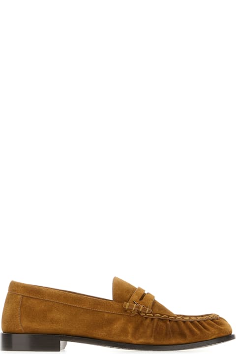 Fashion for Men Saint Laurent Brown Suede Loafer