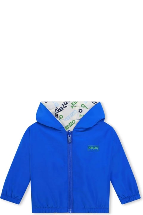Kenzo Kids Coats & Jackets for Baby Boys Kenzo Kids Kenzo Kids Coats Blue