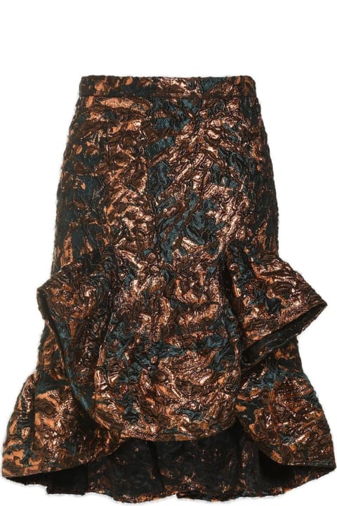 Jacquard Lurex Skirt