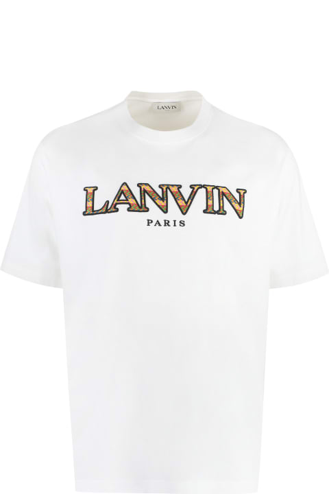 メンズ Lanvinのトップス Lanvin Cotton Crew-neck T-shirt