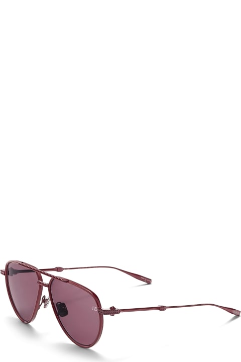 ウィメンズ新着アイテム Valentino Eyewear V-stud-ii - Bordeaux Sunglasses
