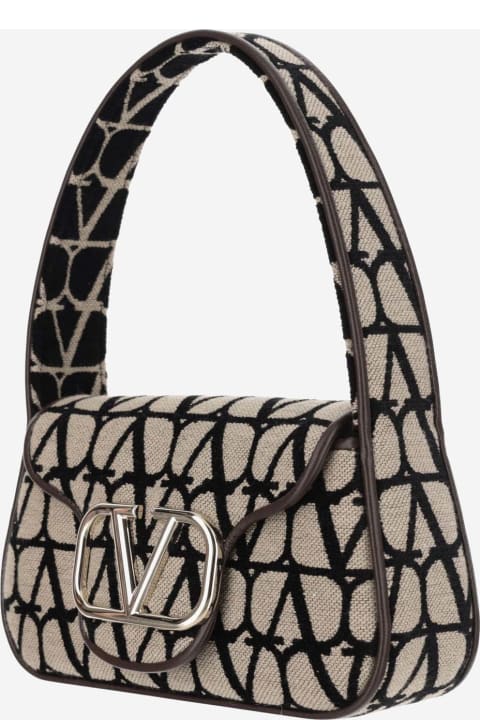 Valentino Garavani Shoulder Bags for Women Valentino Garavani Vlogo Signature Foldover Top Tote Bag