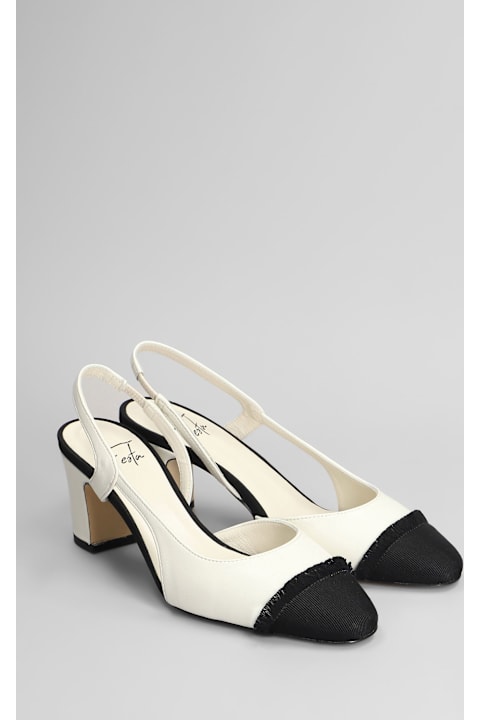Roberto Festa for Women Roberto Festa Ficus Pumps In Beige Leather