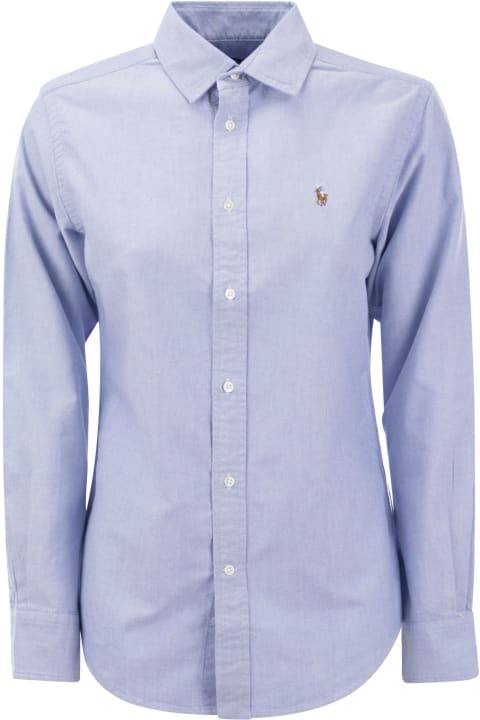 Polo Ralph Lauren Clothing for Women Polo Ralph Lauren Oxford Logo Shirt