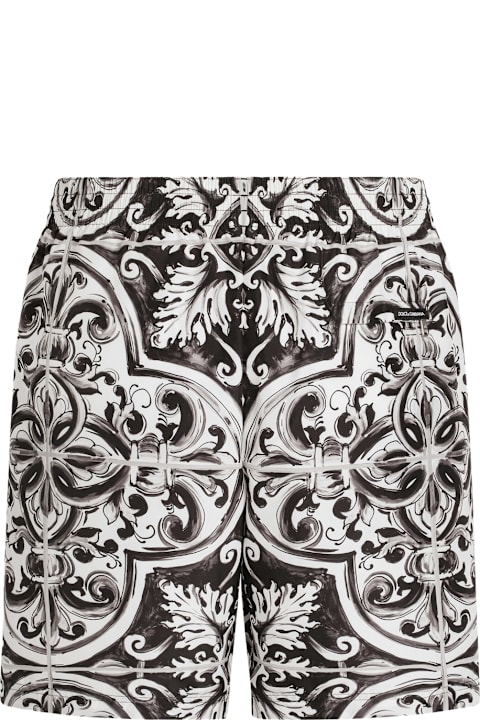 Homeware Dolce & Gabbana Swim Trunks With Pochette