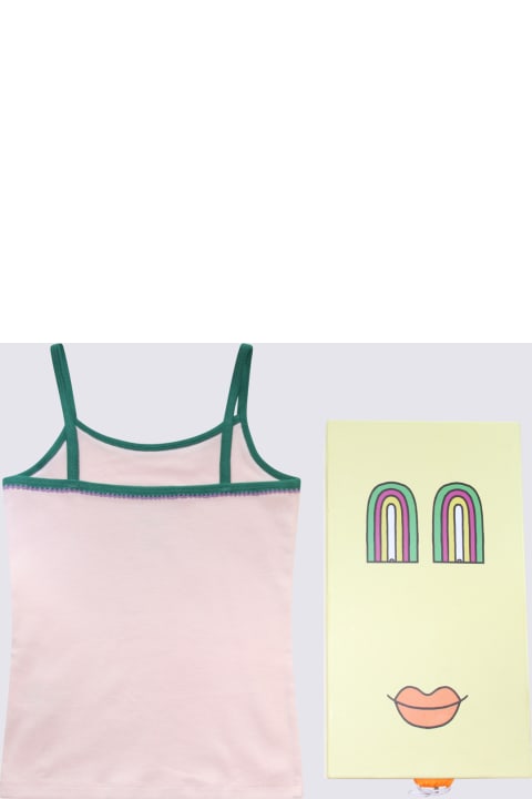 Stella McCartney Underwear for Girls Stella McCartney Colourful Cotton Seven Pack T-shirt