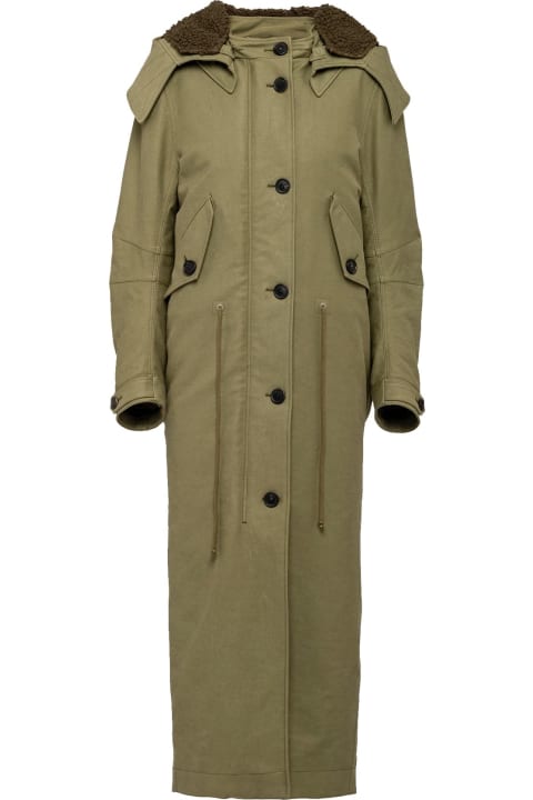 Coats & Jackets for Women Prada Long Parka Coat