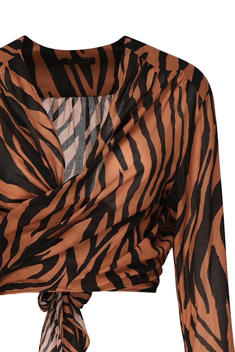 The Andamane for Women The Andamane Wynn Zebra Print Top