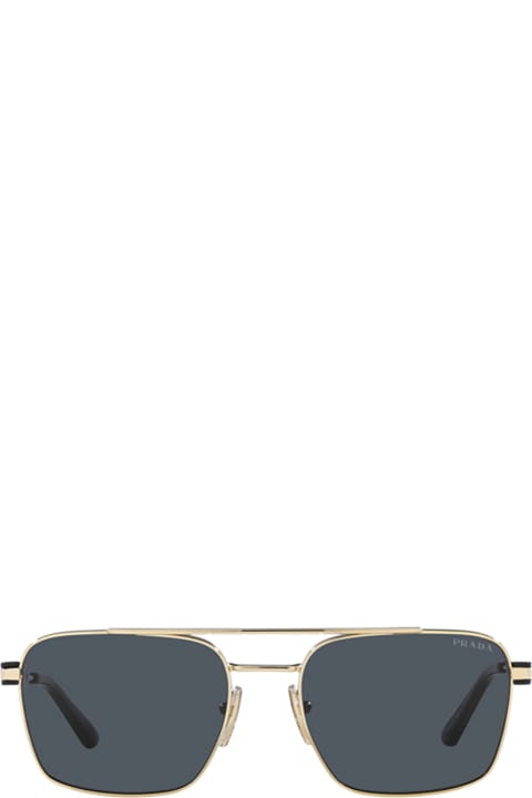 Prada Eyewear Eyewear for Men Prada Eyewear Pr 67zs Pale Gold Sunglasses