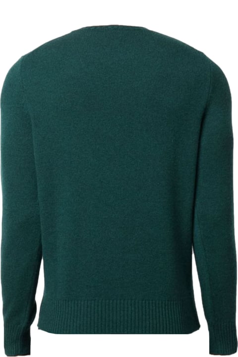 Drumohr Sweaters for Women Drumohr Dark Green Cashmere Jumper