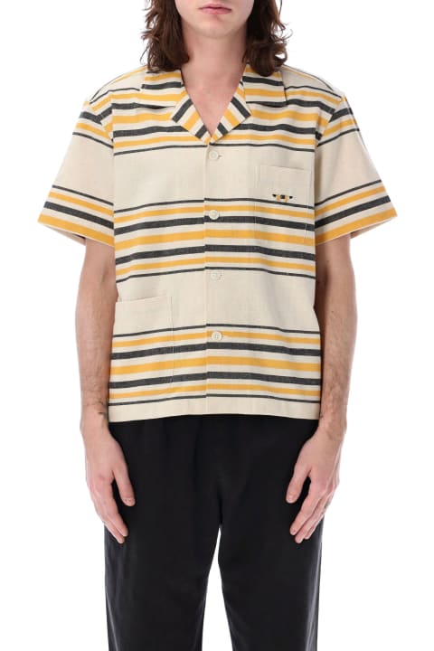 Bode Shirts for Men Bode Namesake Stripe Ss Shirt