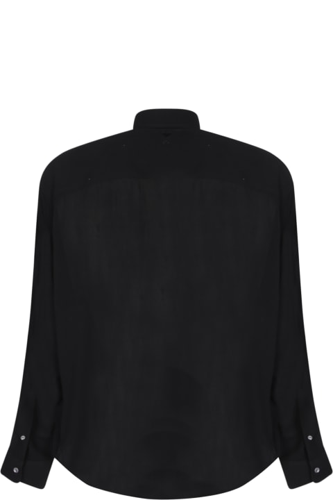 Ami Alexandre Mattiussi for Men Ami Alexandre Mattiussi Boxy Fit Black Shirt