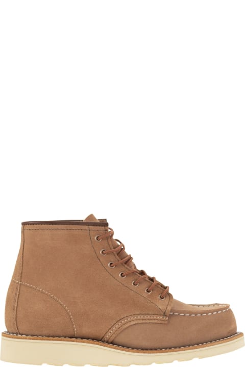 Red Wing Boots for Women Red Wing Classic Moc - Suede Ankle Boot