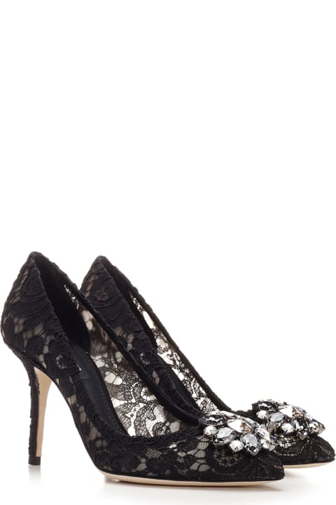 High-Heeled Shoes for Women Dolce & Gabbana Bellucci' Lace Pumps