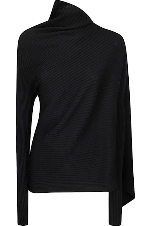 Marques'Almeida Clothing for Women Marques'Almeida Merino Wool Knitted Draped Jumper