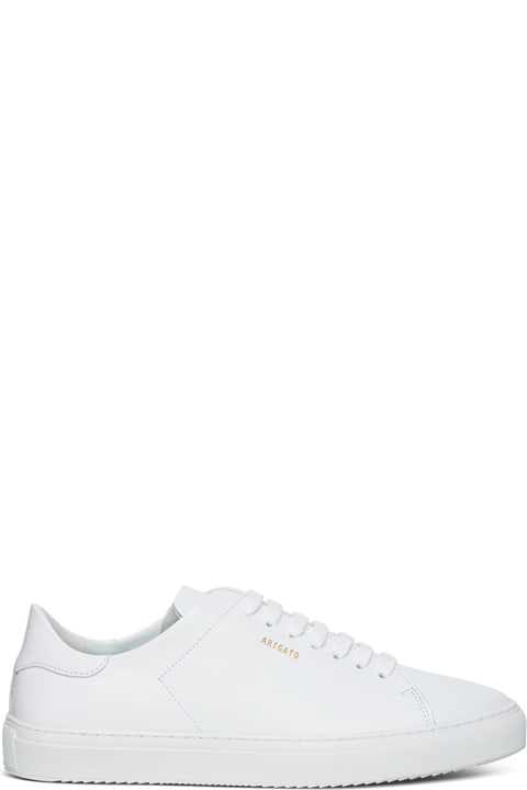 Fashion for Men Axel Arigato 'clean 90' White Sneakers With Printed Logo In Leather Man Axel Arigato