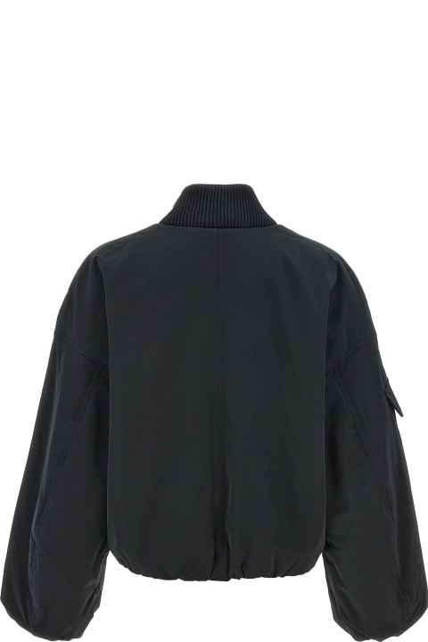 Ganni Coats & Jackets for Women Ganni Nylon Bomber Jacket