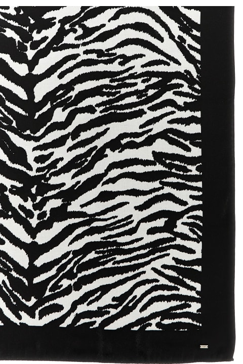 Accessories for Women Saint Laurent Animal Print Scarf