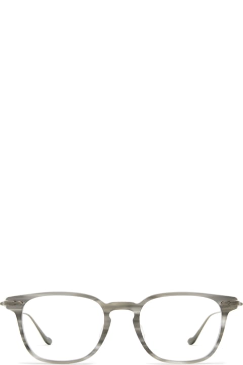 M2052 Matte Grey Stripe - Antique Silver Glasses