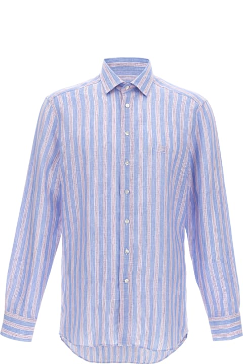 Shirts for Men Etro Linen Shirt