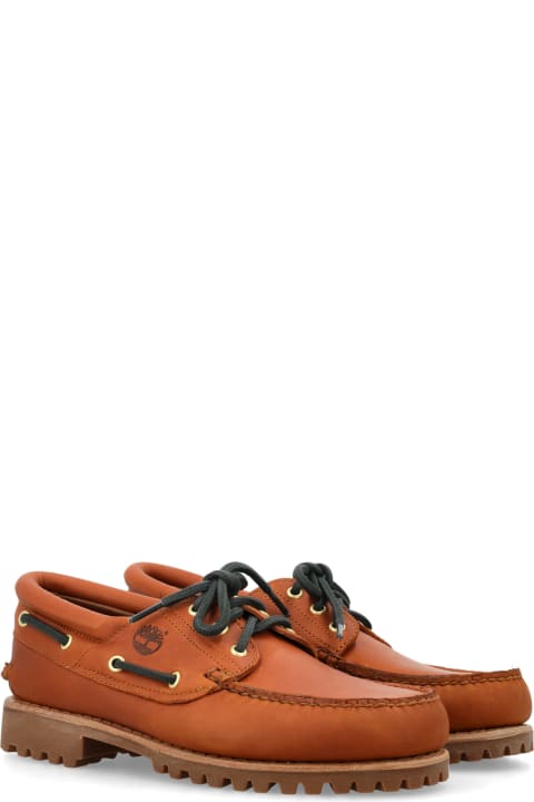 Fashion for Men Timberland 3-eye Lug Handsewn Boat Shoe