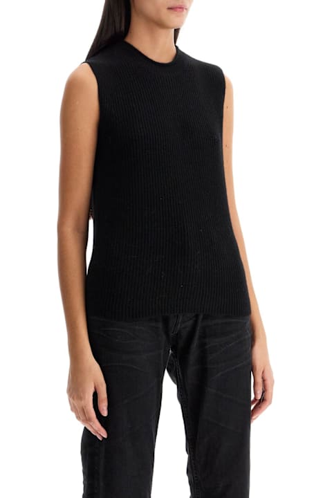 Guest in Residence Clothing for Women Guest in Residence Cashmere Sleeveless Sweater