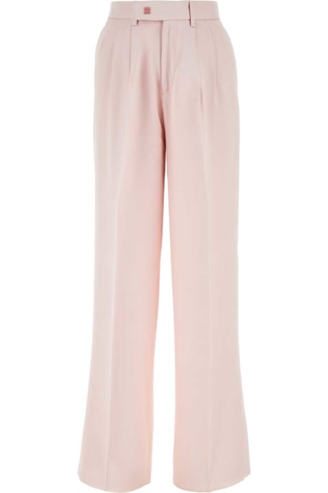 Clothing Sale for Women AMIRI Light Pink Viscose Wide-leg Pant