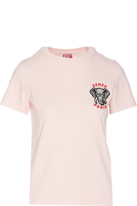 Kenzo Topwear for Women Kenzo Crest Elephant T-shirt