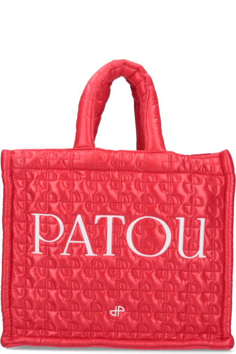 Patou Totes for Women Patou Small Quilted Tote Bag