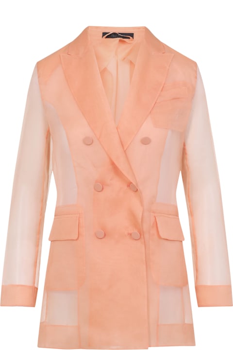 Max Mara Pianoforte Clothing for Women Max Mara Pianoforte Esopo Double Breasted Blazer