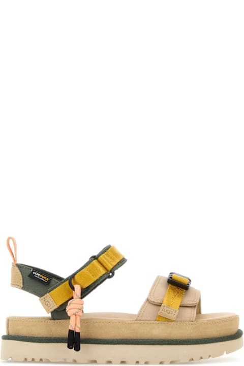 UGG Multicolor Fabric Goldenstar Sandals