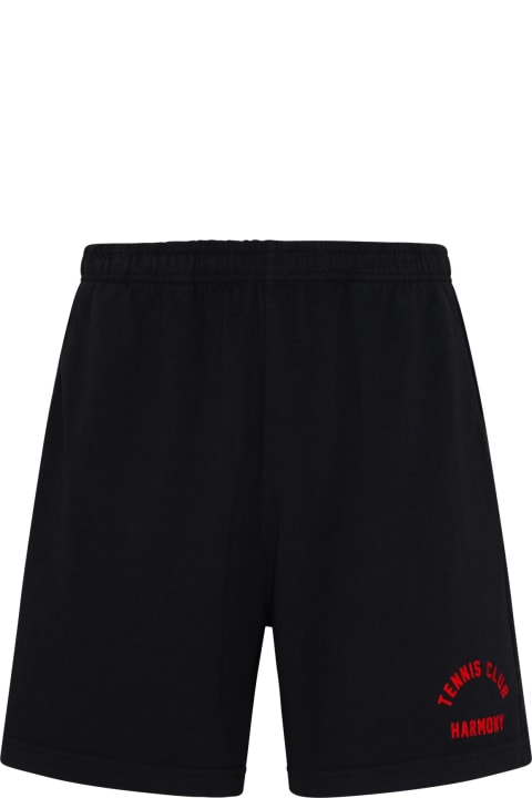 Gray Cotton Bermuda Shorts