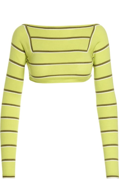Pucci for Women Pucci Cut-out Cropped Sweater