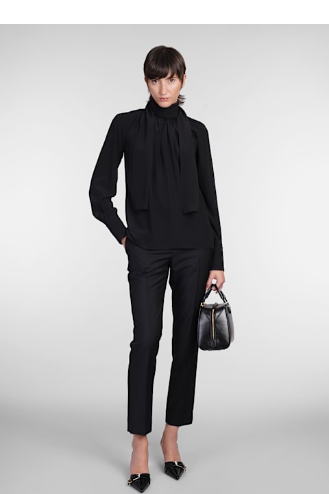 Givenchy Topwear for Women Givenchy Blouse In Black Silk