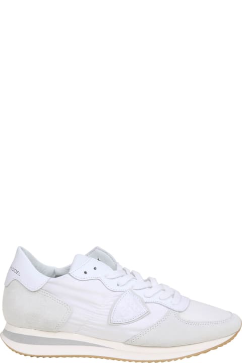 Philippe Model Sneakers for Women Philippe Model Trpx Sneakers In Suede And Nylon