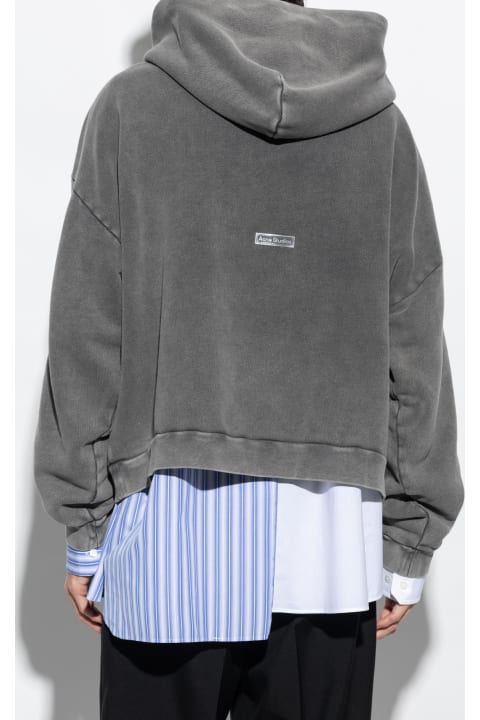 Acne Studios for Women Acne Studios Hoodie With Logo Patch