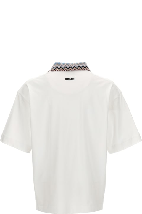 Missoni for Men Missoni Zigzag Collar Polo Shirt