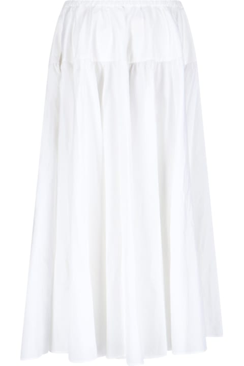 Patou Women Patou Flared Midi Skirt