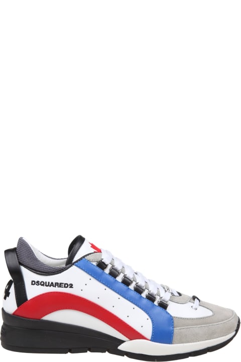 Dsquared2 for Men Dsquared2 Legend Sneakers In Suede And Leather