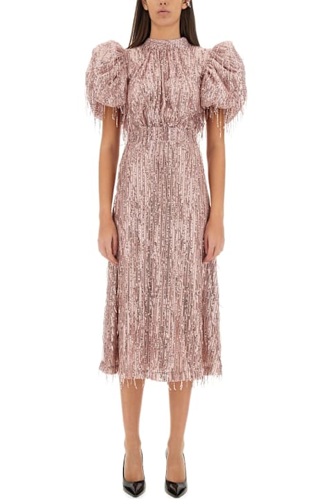 Rotate by Birger Christensen Dresses for Women Rotate by Birger Christensen Mini Dress With Bangs