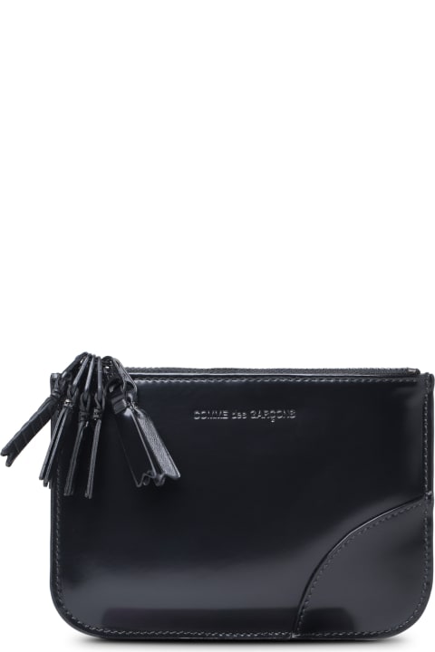 Wallets for Women Comme des Garçons Wallet 'medley' Black Leather Card Holder