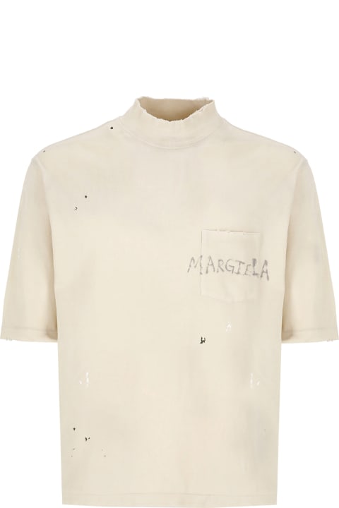Topwear for Women Maison Margiela Logo T-shirt