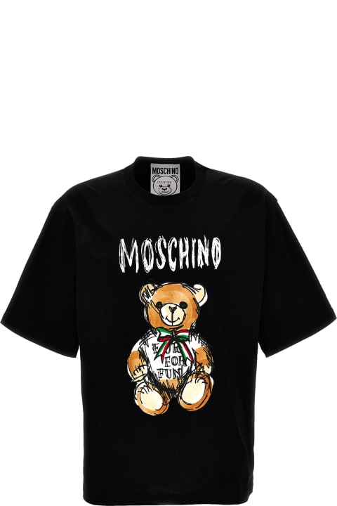 Moschino Topwear for Men Moschino 'archive Teddy' T-shirt