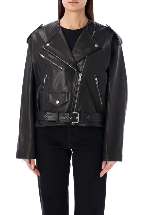 Isabel Marant Coats & Jackets for Women Isabel Marant Audric Leather Jacket