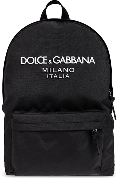 Accessories & Gifts for Girls Dolce & Gabbana Dolce & Gabbana Kids Backpack With Logo