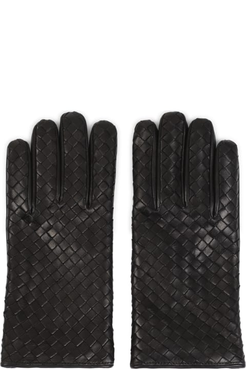 Gloves for Men Bottega Veneta Intreccio Gloves